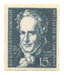 Briefmarke mit Alexander von Humboldt